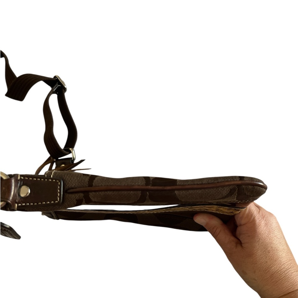 Coach Hampton Python Swingpack Crossbody - EUC - image 4